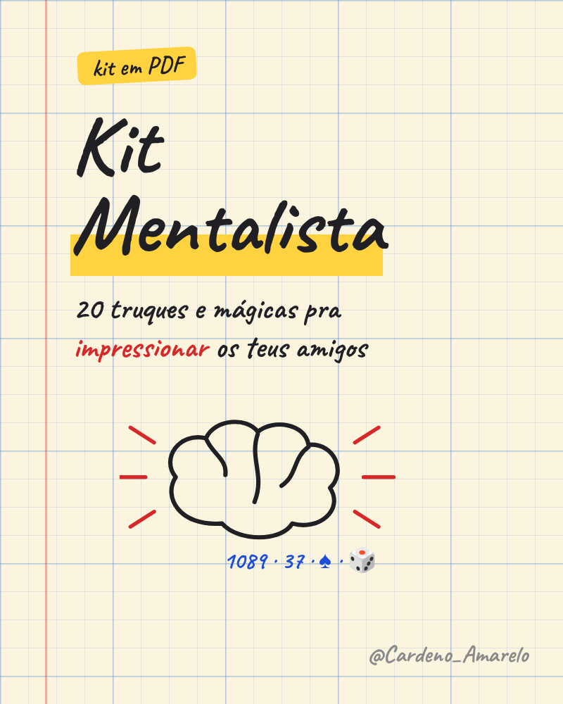 Capa do Kit Mentalista